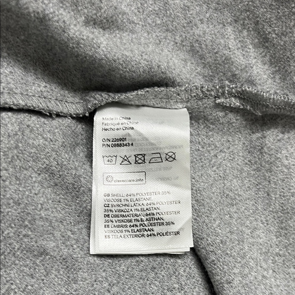 H&M Gray Button-Up Shacket - Picture 9 of 11